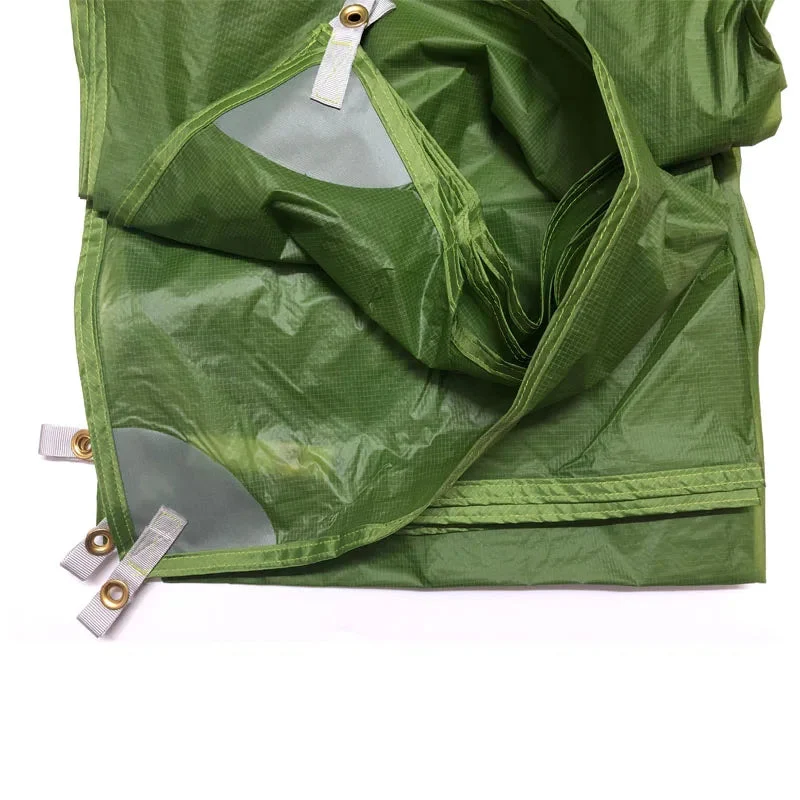 Ultralight Camping Tarp 15D Nylon Silicone Coated – Waterproof Backpacking Shelter (3×3 / 4×3 / 5×3 m) - Image 4