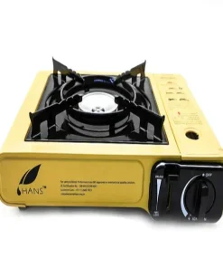Alternative view of HANS PORTABLE STOVE DUAL OPERATION YELLOW
