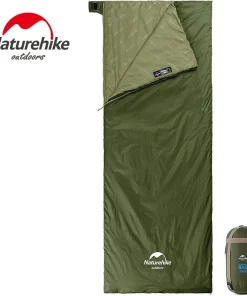 Alternative view of Ultralight 3-Season Envelope Sleeping Bag – 0.819kg Camping & Backpacking Bag (190×75 or 205×85cm)