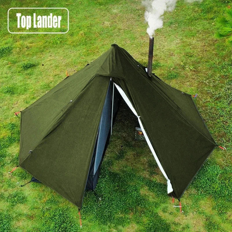Ultralight Hot Tent Chimney Port 1-Person 4-Season Winter - Image 2