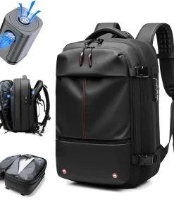 Alternative view of 17-Inch Laptop Vacuum Compression Backpack – Expandable 36–55L Travel & Outdoor Pack