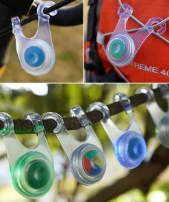 Alternative view of 10PCS Waterproof LED Tent Lights – Mini Hanging Safety Lights for Camping, Cycling & Outdoor Use