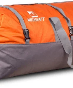 WILDCRAFT BLACK HOLE DUFFEL BAG ORANGE