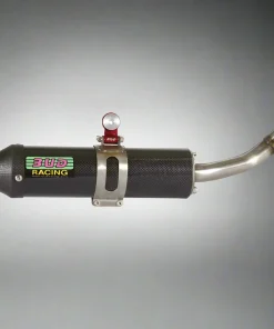 Alternative view of PONTEIRA DE ESCAPE CARBONO BUD RACING KAWASAKI KX 250 2003-2008