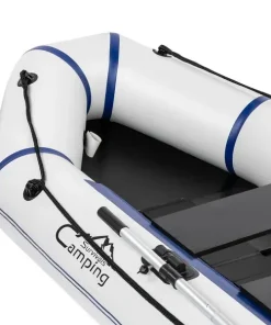 Alternative view of 10ft Heavy-Duty Inflatable Boat with Hard Deck, 330kg Capacity for Fishing & Recreation