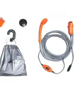 Alternative view of 12V Wireless Portable Car Washer and Camping Shower - Outdoor Shower with 12V Power for Car Cleaning, Camping, and Hiking