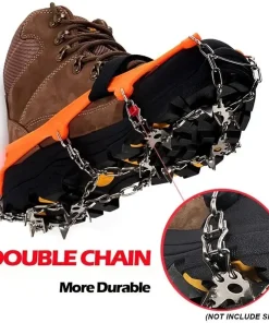 Alternative view of 13 Teeth Climbing Crampons – Non-Slip Ice Grips for Winter Hiking and Fishing