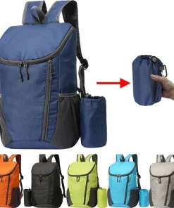 Alternative view of 23L Day Pack Portable Foldable Backpack - Lightweight and Water-Repellent Knapsack for Outdoor Adventures