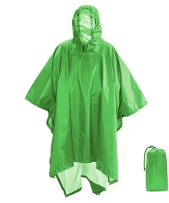 Alternative view of 3-in-1 Outdoor Military Waterproof Raincoat - Rain Coat, Awning, Picnic Mat for Men and Women