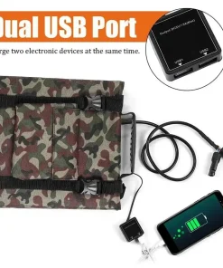 300W Foldable Solar Panel Kit with MPPT Charger for Camping, Car, Boat, and Caravan Power Supply