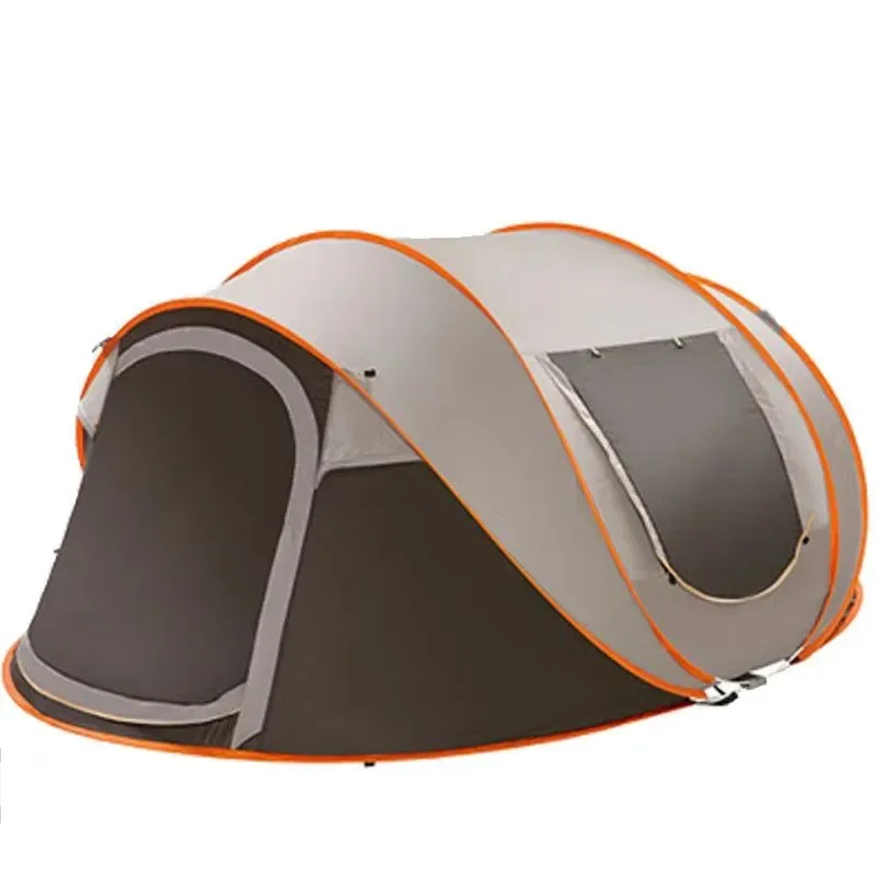 5-8 Person Ultralight Waterproof Windproof Camping Tent – 3-Season Automatic Open