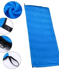 Alternative view of Soft Fleece Camping Blanket – Sleeping Bag Liner for Outdoor Adult Backpacking