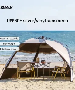 Alternative view of Sonuto One-Touch Automatic Pop-Up Camping Tent – Instant Setup Outdoor Shelter for Hiking & Travel
