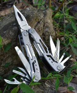 Outdoor Multitool Camping Portable Stainless Steel EDC Folding Multifunction Tools - Emergency Survival Knife Pliers