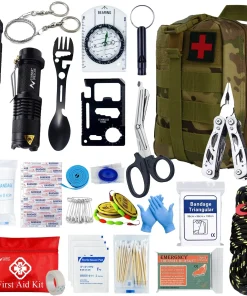 Tactical First Aid Kit – Military-Grade Survival Gear for Camping, Hiking & Emergency Medical Care