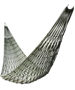 Alternative view of Ultralight Camping Hammock – 260x80cm Nylon Hanging Bed with Tree Straps & Carabiners (300kg)