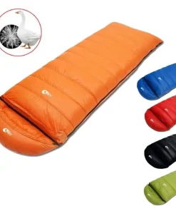 Alternative view of Ultralight Goose Down Sleeping Bag – Waterproof Envelope Style, Rated to -20°C